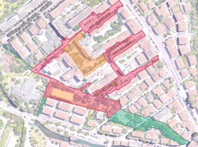 Casalecchio di Reno: infrastrutture verdi e percorsi drenanti per la rigenerazione del quartiere Croce