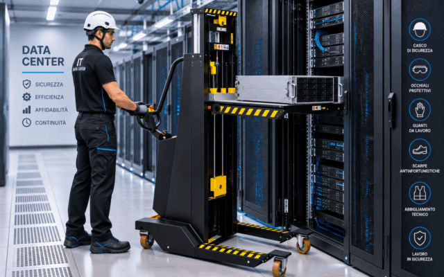 Sollevatori per server, il nuovo macchinario per le costruzioni specializzate dei datacenter