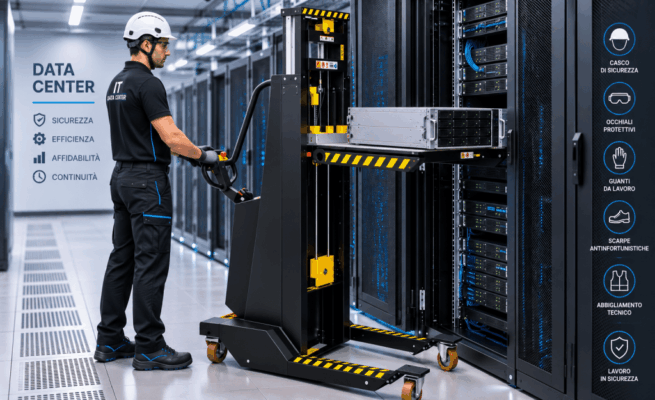 Sollevatori per server, il nuovo macchinario per le costruzioni specializzate dei datacenter